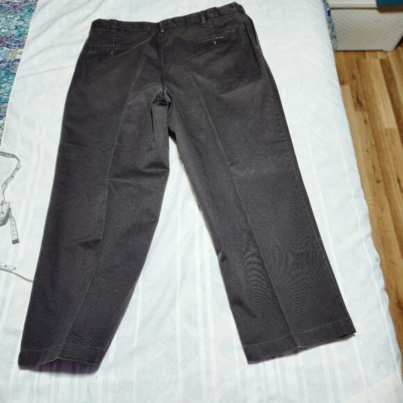 LANDS END EUC MENS SZ 42 TRADITIONAL FIT CASUAL DRESS PANTS - Picture 1 of 8